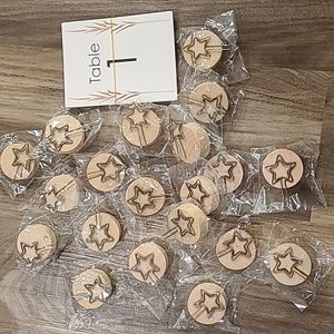 Table numbers for events 20 tables